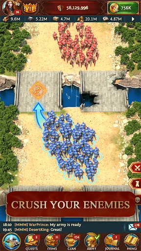 Gameplay screenshot 2 from Total Battle: War Strategy - Strategy game