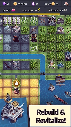 Gameplay screenshot 2 from Post Apo Tycoon - Idle Builder - Strategy game
